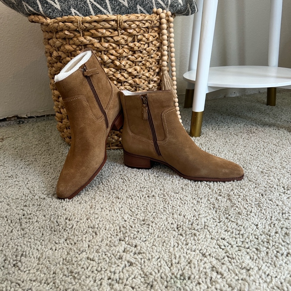 Cole Haan Brown Ankle Booties